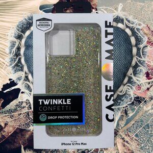 iPhone‎ 12 Pro Max Slim Case by Casemate, Twinkle Confetti: NWT in box